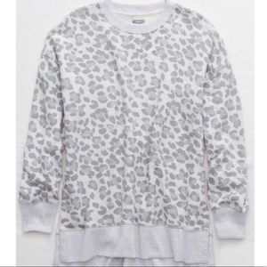 Super cute print aerie sweatshirt!
